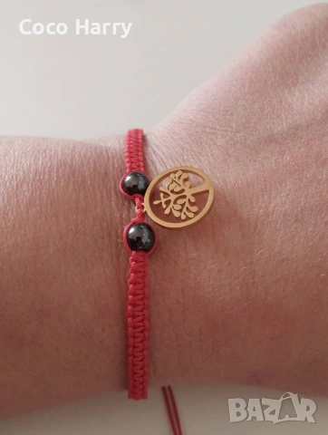 Комплект гривна и обеци, снимка 5 - Подаръци за жени - 53116882