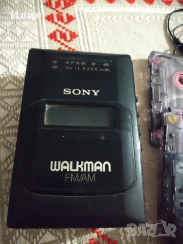 уокман Сони 4 касетки подарък 