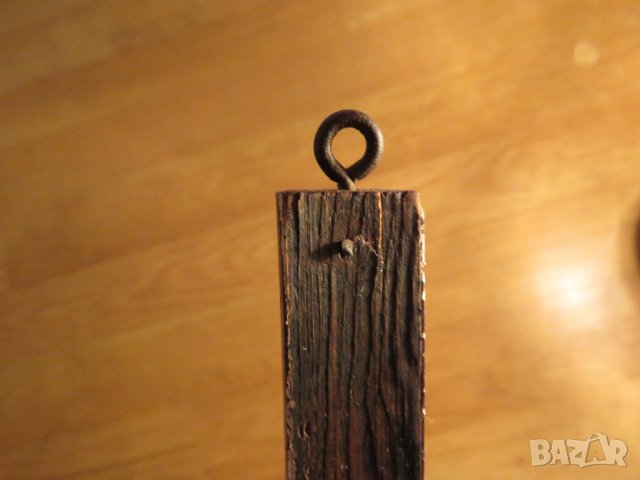 Стар кръст разпятие Христово, Исус Христос 25 х 13 см, снимка 4 - Антикварни и старинни предмети - 34221421