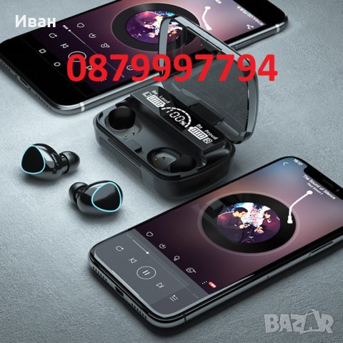 Безжични Слушалки M10, снимка 2 - Bluetooth слушалки - 40795935