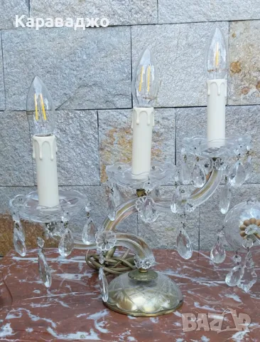 Лампа/два аплика, снимка 5 - Лампи за стена - 47501290