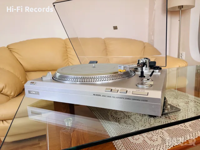 Грамофон Sony PS-313FA, снимка 4 - Грамофони - 55979224