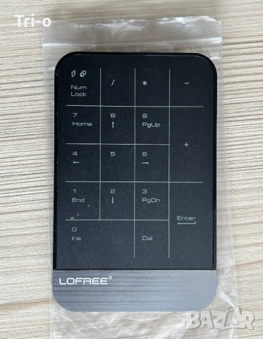 Lofree MT-100 Multi-Touch 2.40Ghz акумулаторна безжична мини тъчпад + клавиатура с цифров блок