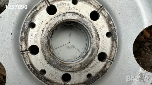 Джанти Mercedes 16 цола , снимка 8 - Гуми и джанти - 48320477