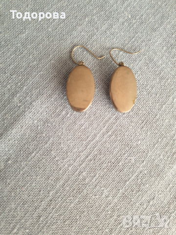 Стилни порцеланови обици, снимка 3 - Обеци - 44586675