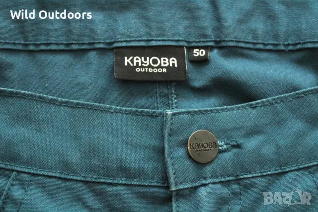 KAYOBA OUTDOOR - мъжки туристически панталон, размер 50 (М), снимка 3 - Спортни дрехи, екипи - 56153031