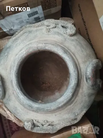 антикварна гръцка ваза, снимка 3 - Вази - 49650157