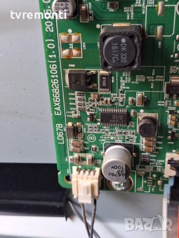 Основна платка ,EAX66826106(1.0) for,LG 43LH510V for 43inc HC430DUN-SLVX1-511X, снимка 2 - Части и Платки - 50505005