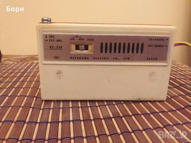SHARP BX-338 1960г  Радио, снимка 7 - Радиокасетофони, транзистори - 31035895