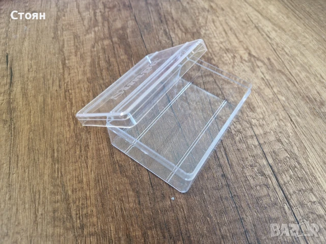 Празна пластмасова кутия, кутия за съхранение, прозрачна