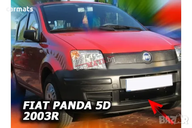 Зимен дефлектор (протектор) за решетка HЕКО за Fiat Panda (2003-2012)