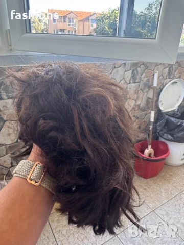 Къса чуплива перука , снимка 2 - Аксесоари за коса - 51361440