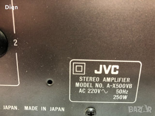 JVC A-X500vb, снимка 11 - Ресийвъри, усилватели, смесителни пултове - 32174873