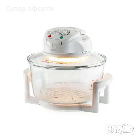 Комбинирана 2в1 халогенна фурна и еър фрайър MFC-1200,1400W,12 л., снимка 5 - Мултикукъри - 48812346