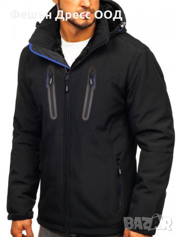 Мъжко неопреново зимно яке 3261, снимка 9 - Якета - 31329852