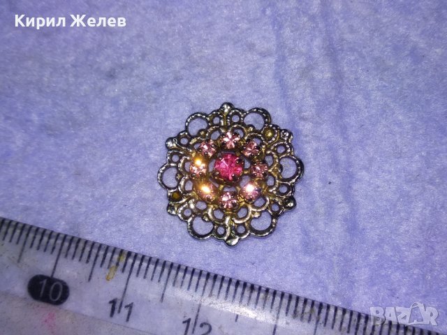 ПОСРЕБРЕНА ФЛОРАЛНА АЖУРНА АРТ АПЛИКАЦИЯ ЦВЕТЕ от БЛАГОРОДНА СТОМАНА с ФАСЕТИРАНИ АМЕТИСТИ 41069, снимка 15 - Други - 42796046