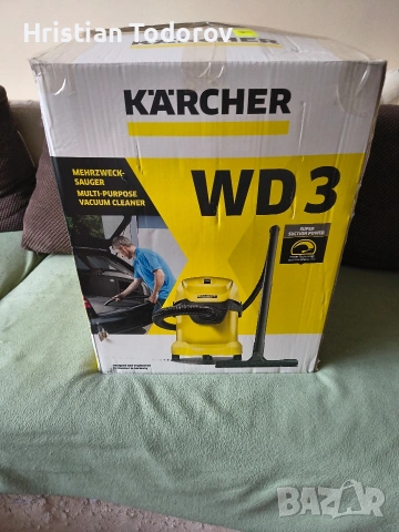 Прахосмукачка Karcher WD3, снимка 2 - Прахосмукачки - 54177008