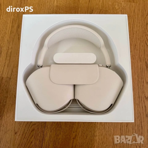 Apple Airpods Max Starligt | Гаранция!, снимка 2 - Bluetooth слушалки - 53155252