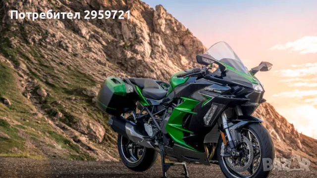 Kawasaki ninja h2 turbo logo, каназаки нинджа н2 турбо надпис , снимка 2 - Части - 49160454