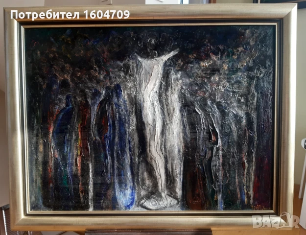 Картина Петър Пиронков, снимка 4 - Картини - 50507652