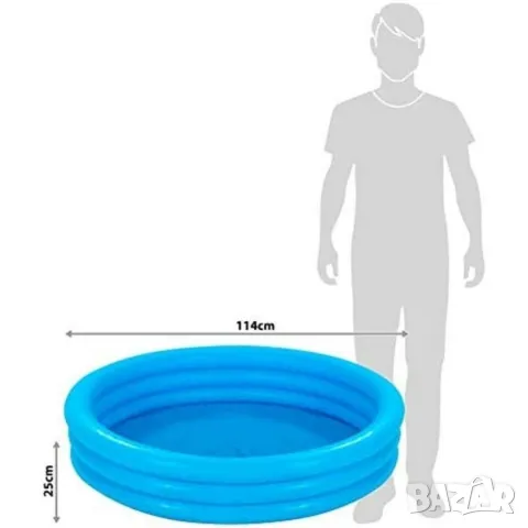Детски надуваем басейн I n t e x 58426NP насладете се на летното забавление, снимка 4 - Басейни и аксесоари - 49131924