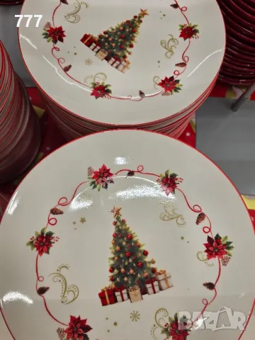 коледни чинии, снимка 3 - Чинии - 48088603