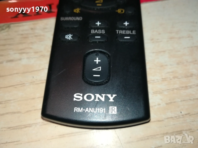 SONY RM-ANU191 REMOTE CONTROL 2310252246, снимка 18 - Ресийвъри, усилватели, смесителни пултове - 52160308