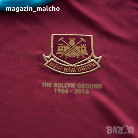 ДЕТСКА ФУТБОЛНА ТЕНИСКА - UMBRO FC WEST HAM; размери: 11-12 години, снимка 5 - Детски тениски и потници - 34054921