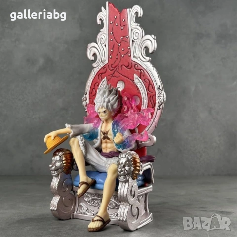 🔥 Фигура Luffy Throne – One Piece стил, 33 см, снимка 3 - Колекции - 53940368