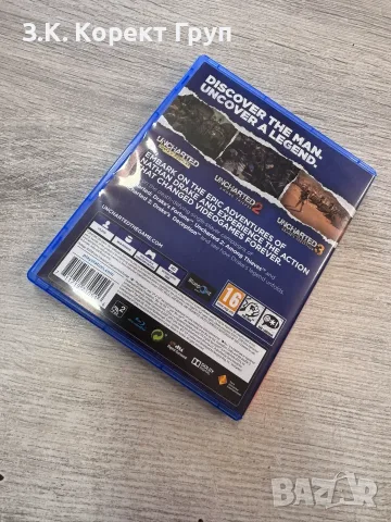Uncharted Collection PlayStation HITS PS4, снимка 3 - Игри за PlayStation - 55739320