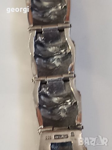 Дизайнерска сребърна гривна , снимка 12 - Гривни - 39628025