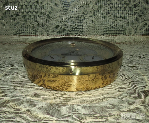 Голям троен уред за стена, барометър, влагомер и термометър, снимка 4 - Декорация за дома - 54149538