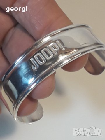 Сребърна гривна и пръстен Joop!, снимка 8 - Гривни - 39047989