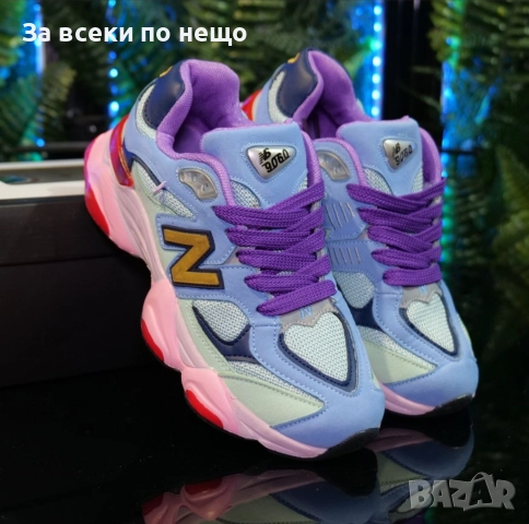 New Balance 9060 Цветни Дамски Маратонки С Кутия👟Дамски Спортни Обувки Код S75