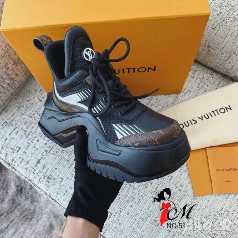 дамски маратонки от естествена кожа louis vuitton , снимка 12 - Маратонки - 51423755