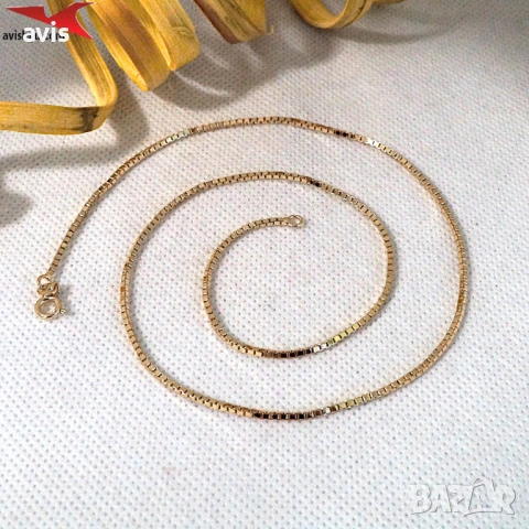 Синджир с 14К златно покритие 254596