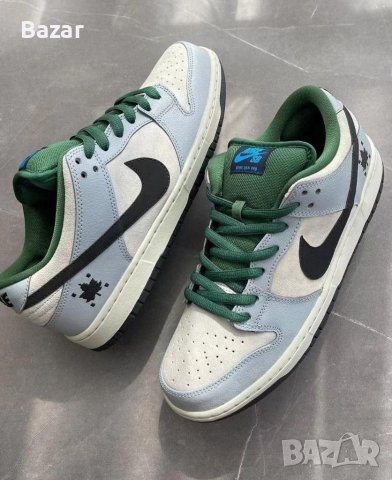 Nike SB Dunk Pine Green Нови Оригинални Мъжки Обувки Кецове Маратонки Размер 43 Номер 27.5см Стелка , снимка 1