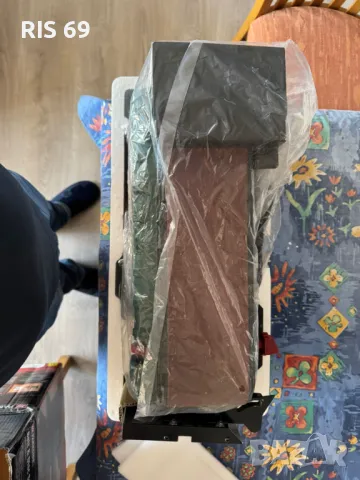 Продавам употребявана Лентова и Дискова Шлифовъчна Машина PARKSIDE PBTS 370 A1, снимка 8 - Други инструменти - 49032211