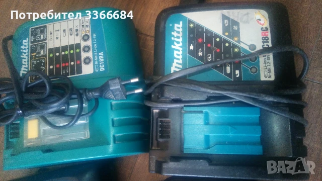 Зарядни оригинални  Makita DC18RC, снимка 2 - Други инструменти - 50757303