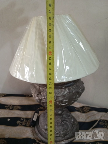 Винтидж настолна лампа, снимка 4 - Настолни лампи - 52364302