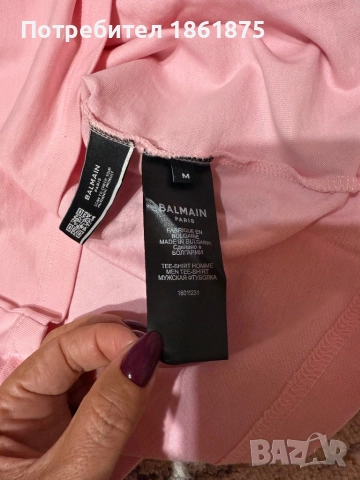 Дамска тениска BALMAIN, снимка 3 - Тениски - 51829153