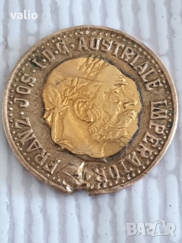 Стара монета на император Франц Йосиф и Мария Тереза , снимка 3 - Нумизматика и бонистика - 33755948