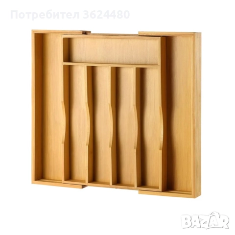 Бамбуков Разделител за Прибори Екологичен 4732, снимка 2 - Други - 52541436