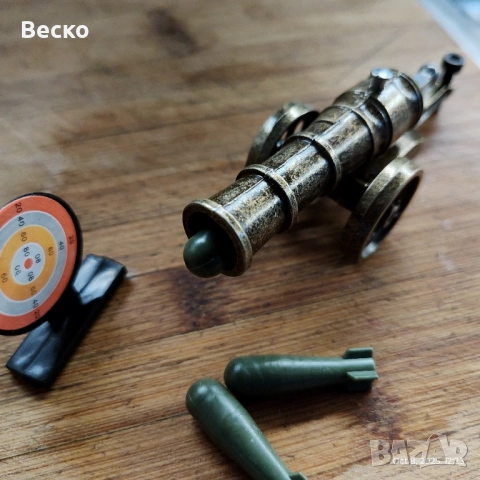 Топ - оръдие. Метална играчка., снимка 2 - Други - 51986441