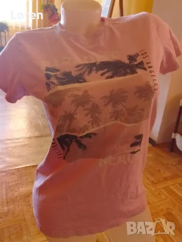 Подарявам!Розова тениска , снимка 2 - Тениски - 49564326