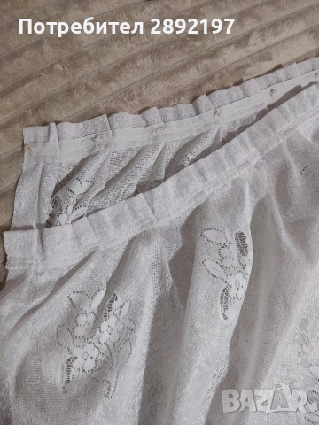 Бяло перде, снимка 5 - Пердета и завеси - 52775685