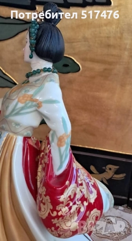 Порцеланова фигура на lena Liu колекционерска, снимка 6 - Колекции - 51864720