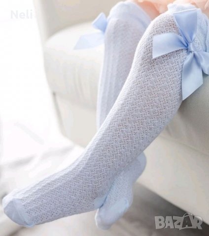 сини бебешки чорапи, снимка 2 - Други - 39527483