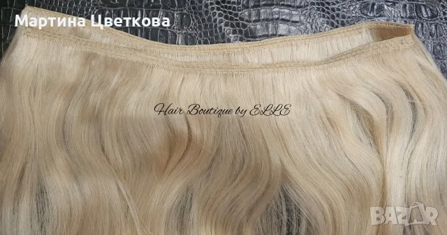Нова 100% естествена коса, снимка 5 - Аксесоари за коса - 56506967