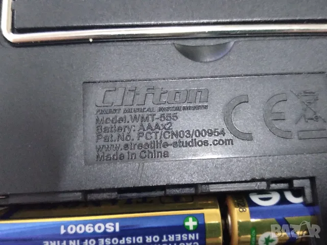 Тунер - метроном Clifton WMT-555C, снимка 4 - Други - 56458452